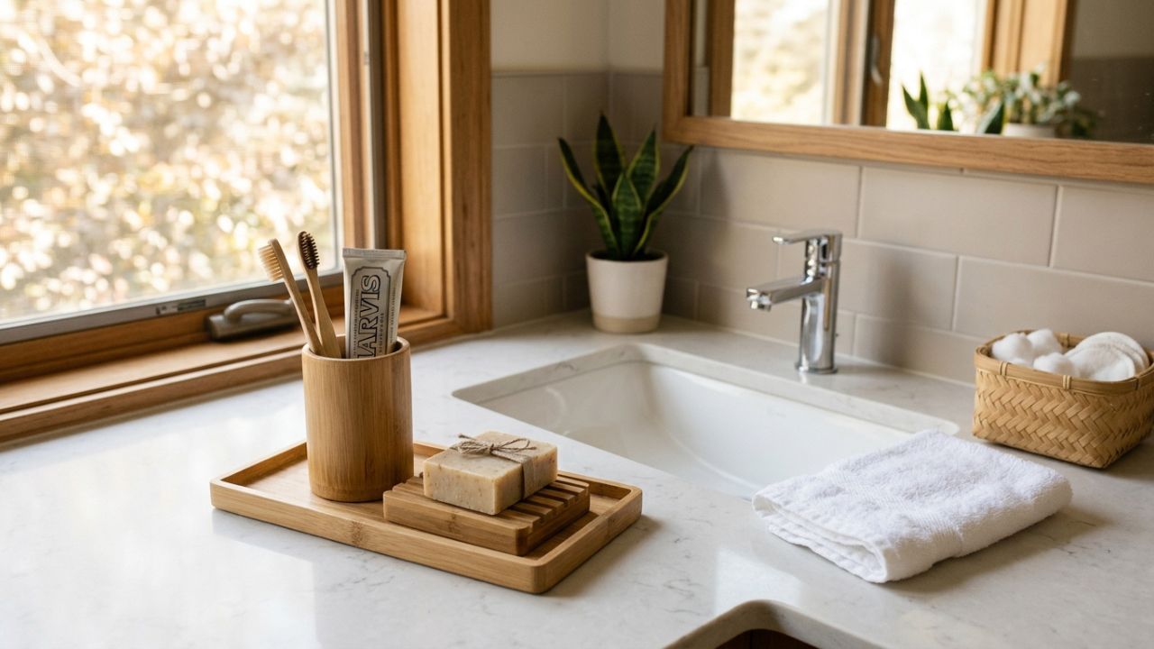 6 Bamboo Bathroom Accessories for a More Natural Look