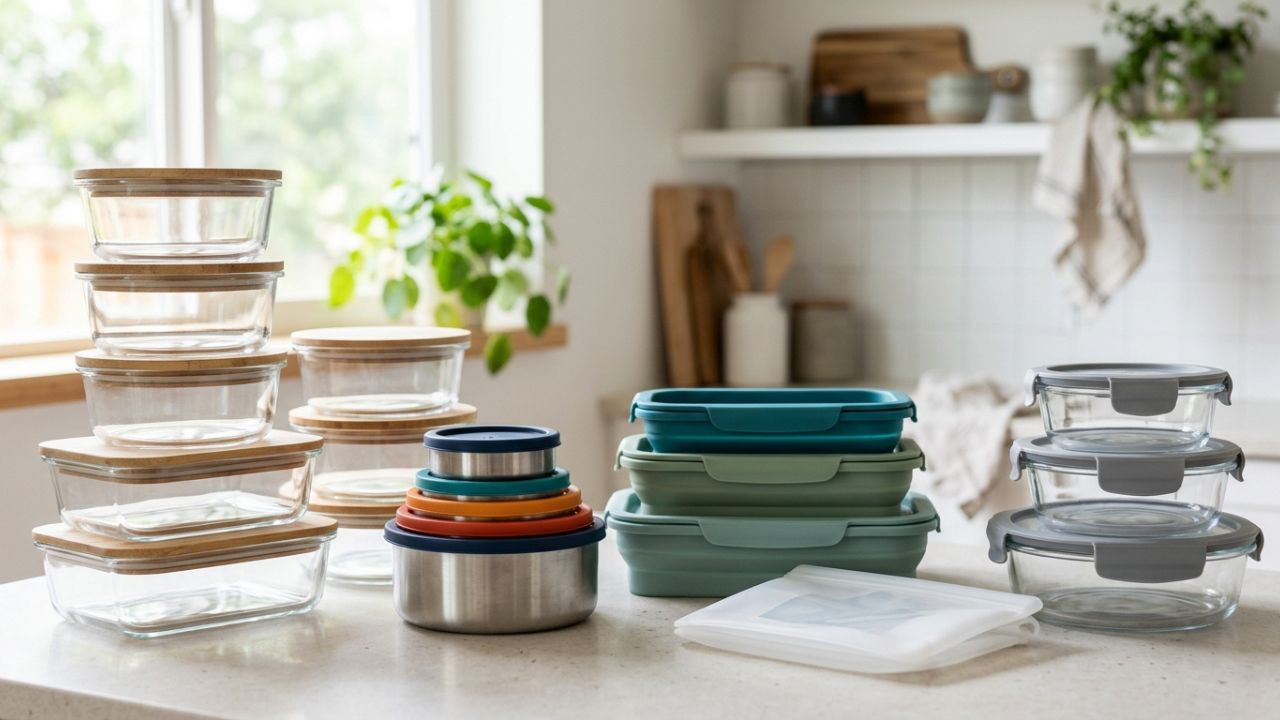7 Space-Saving Reusable Food Containers for Smarter Storage