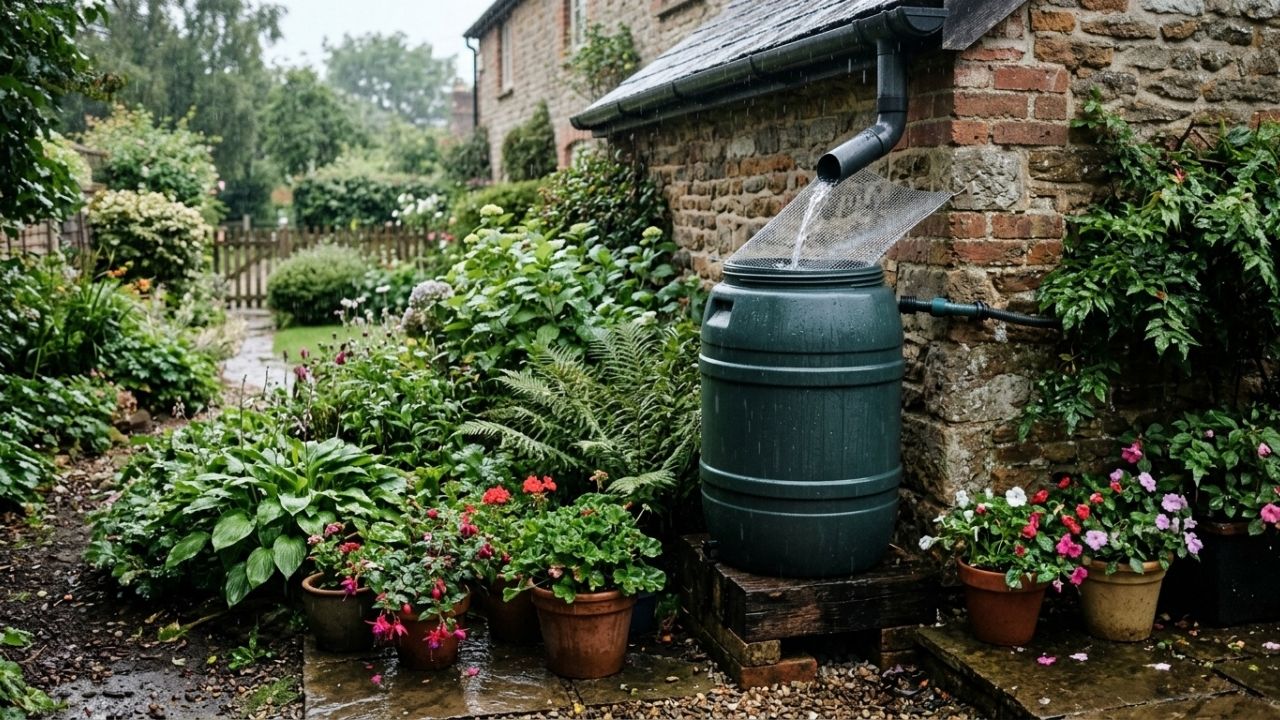 How Can I Collect Rainwater for the Garden