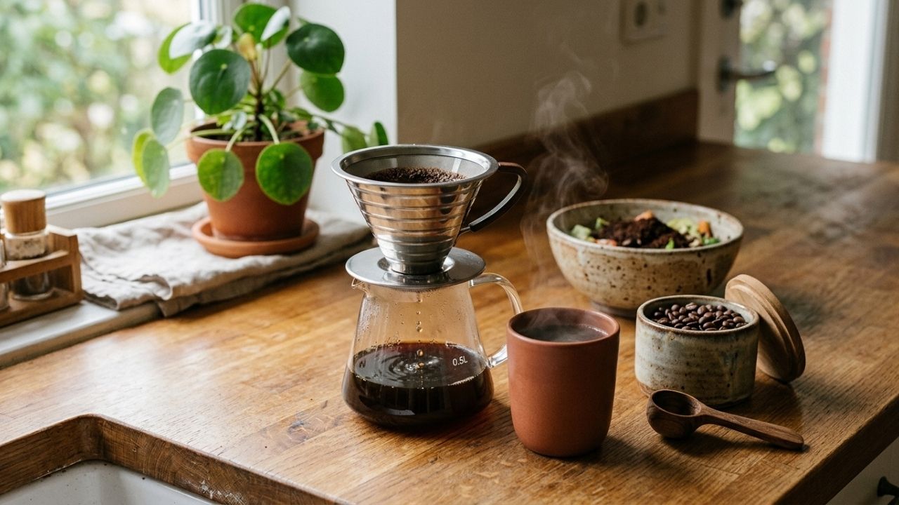 Low-Waste Coffee Essentials for Your Daily Brew 1 Low-Waste Coffee Essentials for Your Daily Brew